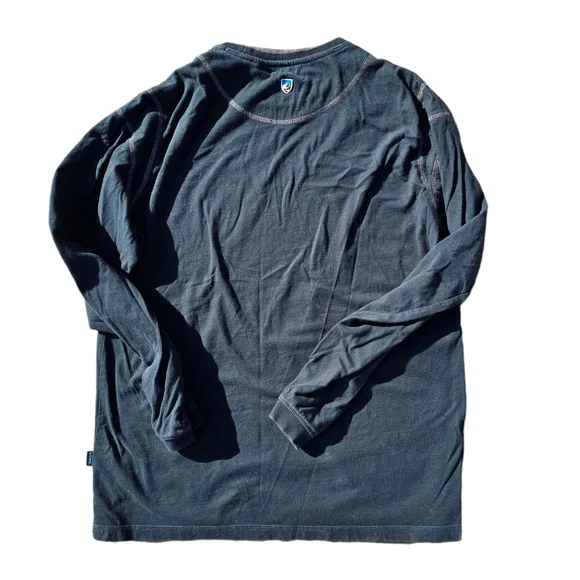 Kuhl Men's Long Sleeve Wildfibre Organic Cotton Shirt Size large - Picture 3 of 6